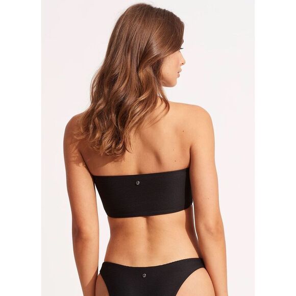 New. Seafolly black ribbed tube top. Small. Retails $70 - Picture 3 of 12